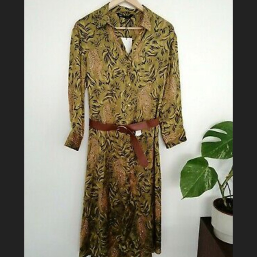 🐅 Zara Tiger Maxi Dress